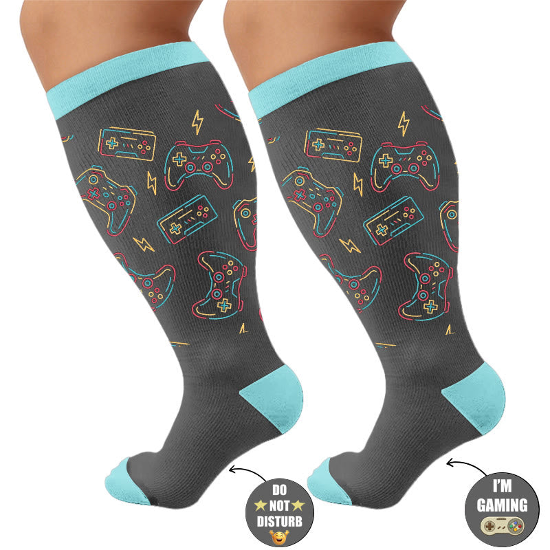 Plusock Plus Size Personal Hobby Compression Socks - image 11