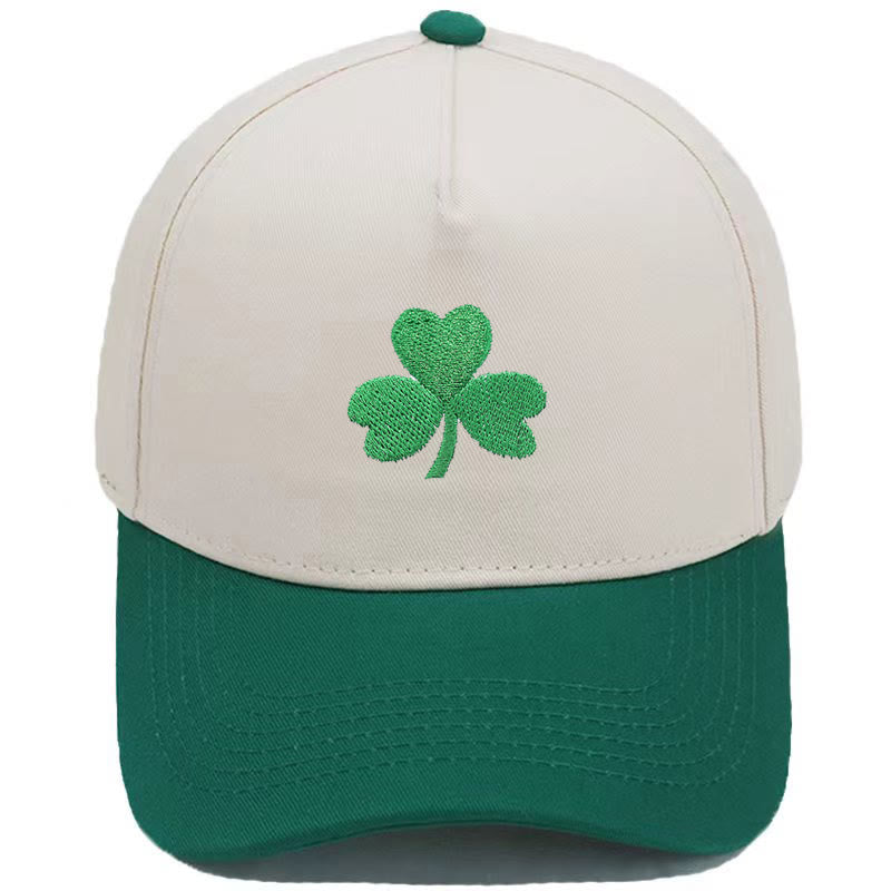 Plusock Plus Size Shamrock Baseball Cap - Green - One Size - image 0