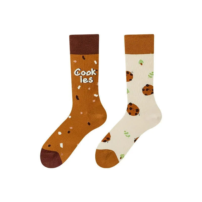 Plusock Playful Cookie Quarter Socks - image 1