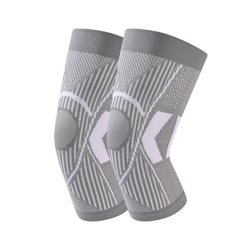Plusock Lightweight Breathable Knee Brace - Grey - XXXL - image 3