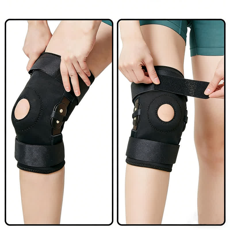 Plusock Hinged Neoprene Patella Support Knee Brace - image 3