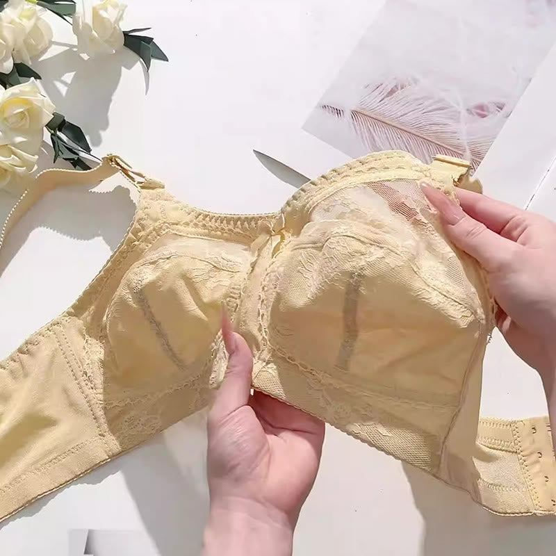 Plusock Lace Bow Full Coverage Bras - image 11