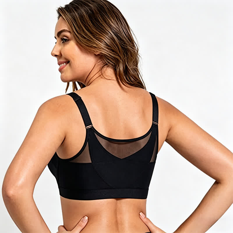 Plusock Front Closure Support Wireless Bra - image 3