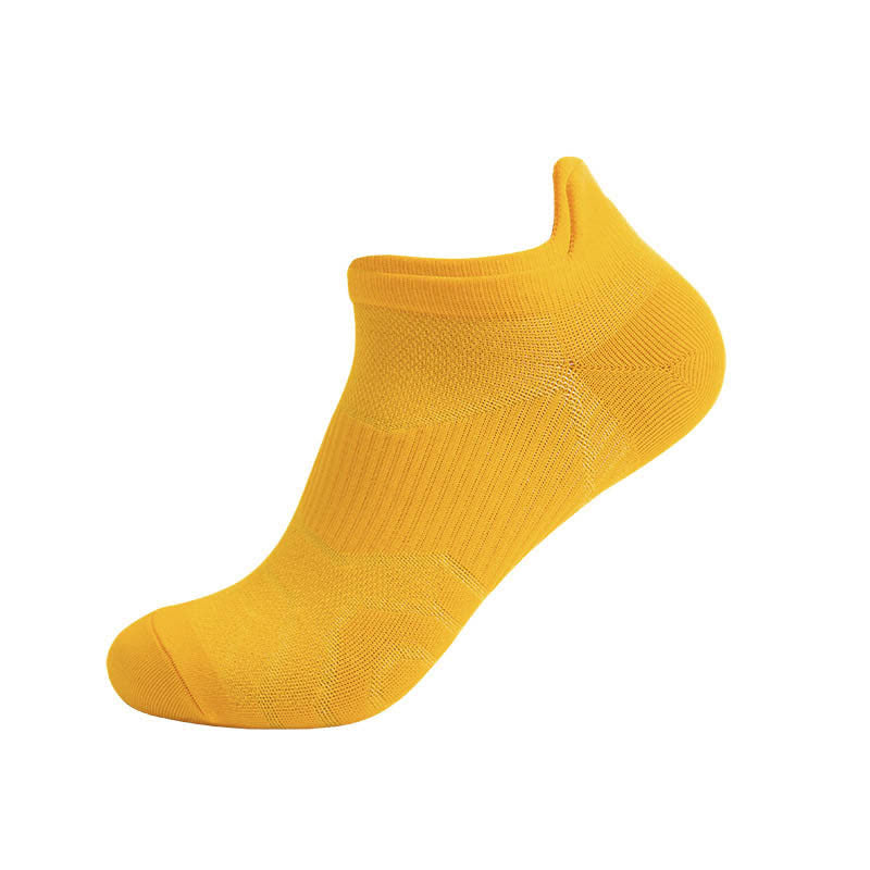 Plusock Sports Durable Ankle Compression Socks(9 Pairs) - Yellow - EU37-44(US4-10) - image 9