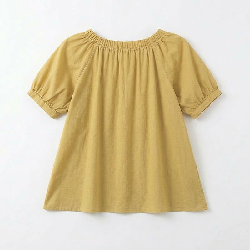 Plusock Vintage Tie Neck Button Front Blouse - image 12
