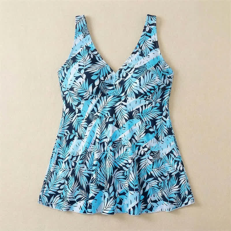 Plusock Floral Skirted Swim Dress - image 34