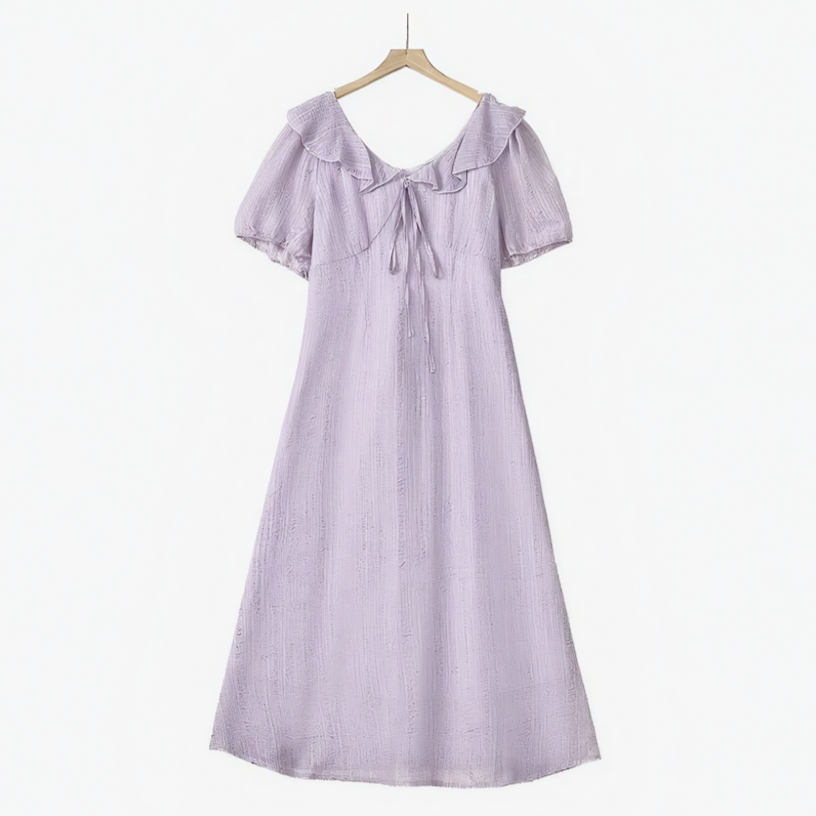 Plusock Plus Size Cottagecore Tea-Length Dress – plusock