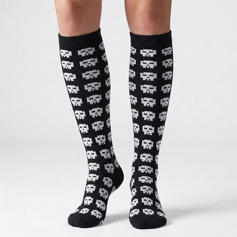 Plusock Skull Bones Compression Socks(6 Pairs) - image 6