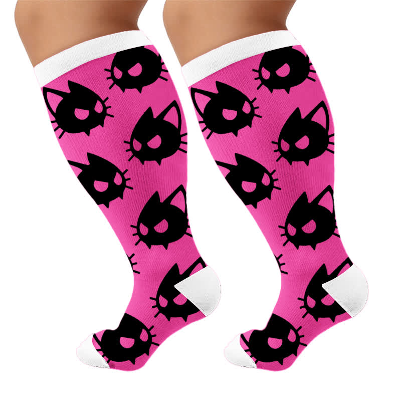 Plusock Plus Size Cartoon Alt Compression Socks - image 10