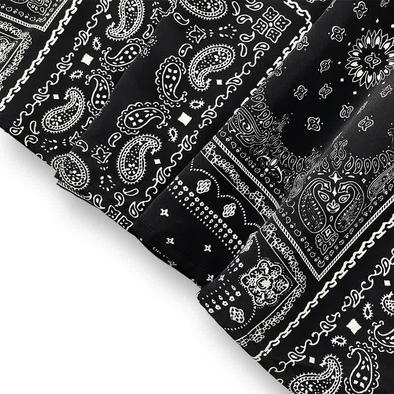 Plusock Bandana Print Layered Maxi Dress - image 5