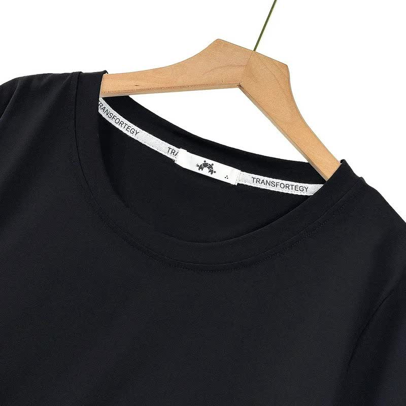 Plusock Cotton Stretch Crew Neck Essential Top - image 4