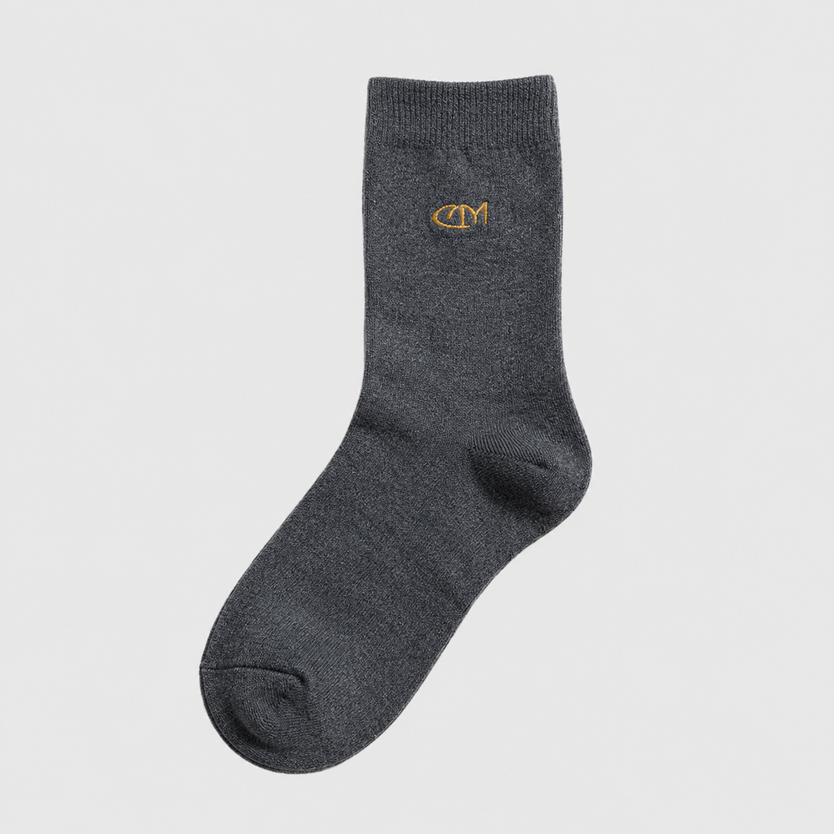 Plusock Classic Cotton Blend Quarter Socks(5 Pairs) - Dark Gray - EU39-44(US6-10) - image 5