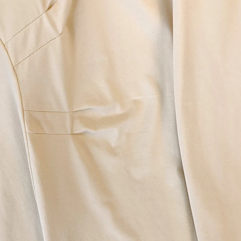 Plusock Contrast Collar Casual Midi Dress - image 7