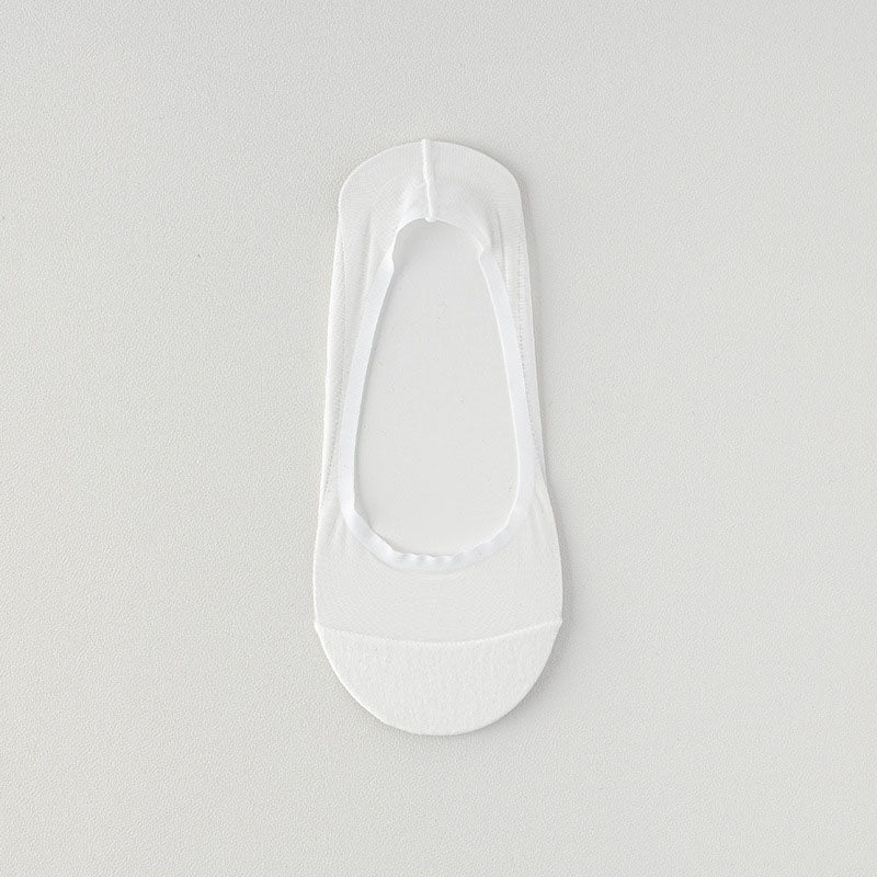 Plus Size Ice Silk Mesh No Show Socks(4 Pairs)