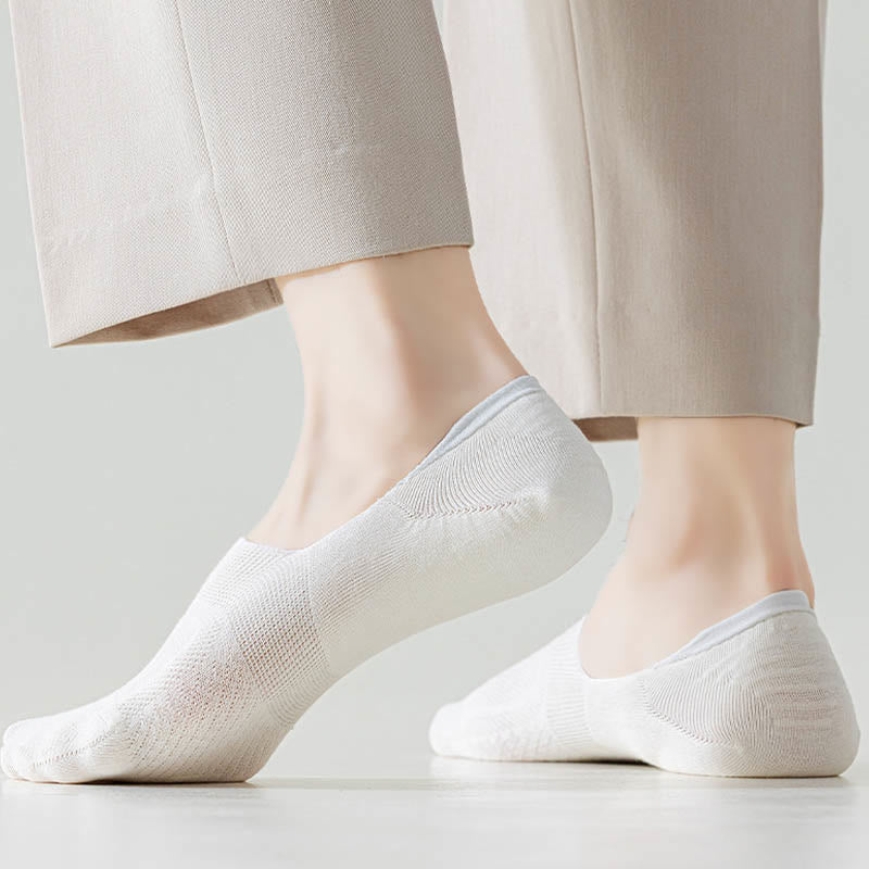 Plus Size Breathable Mesh No Show Socks(8 Pairs)