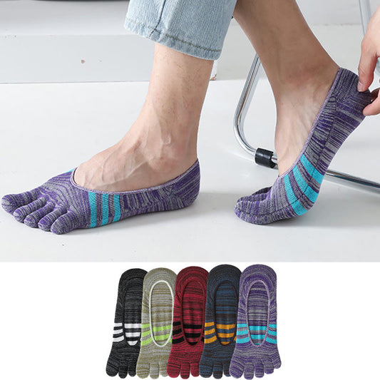 Plusock Plus Size Retro Alignment Socks(5 Pairs)