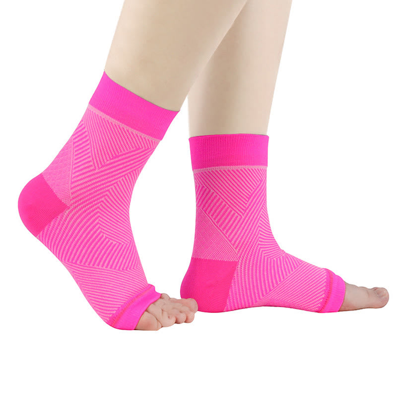 Plusock Stripes Arch Support Pain Relief Ankle Brace