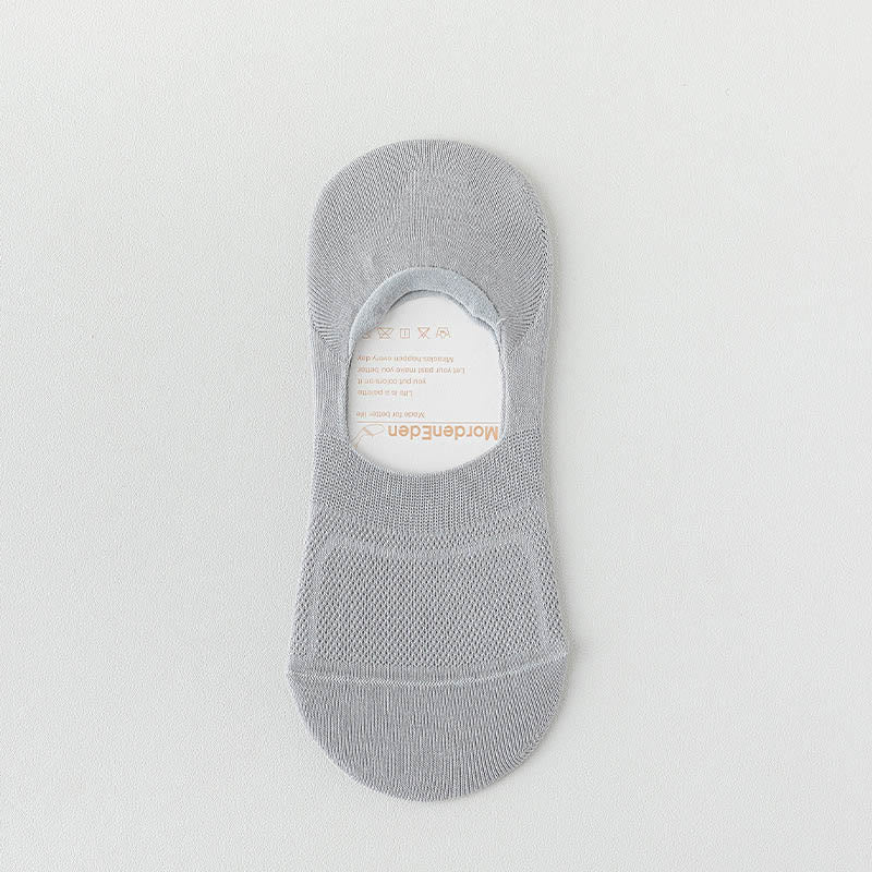 Plus Size Breathable Mesh No Show Socks(8 Pairs)