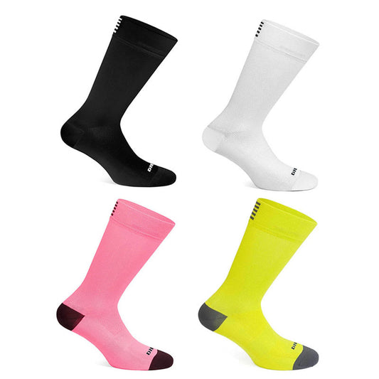 Plusock Plus Size Mesh Sports Quarter Compression Socks(4 Pairs)
