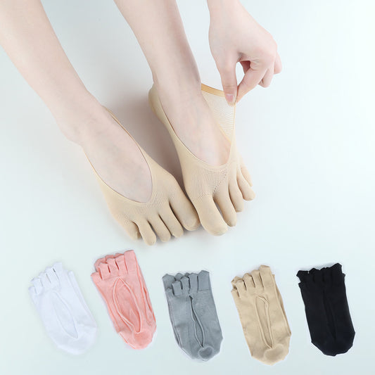 Plusock Plus Size Moisture Wicking Alignment Socks(5 Pairs)