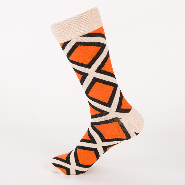 Plus Size Dinosaur Crew Socks(5 Pairs)