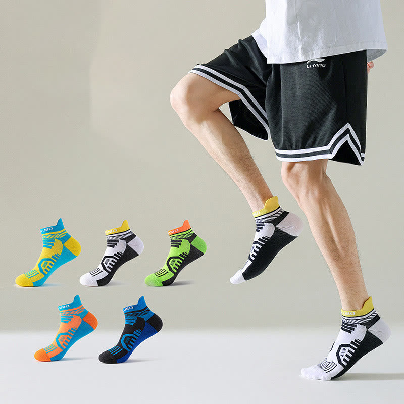 Plus Size Ethickened Bright Colors Ankle Compression Socks(5 Pairs)