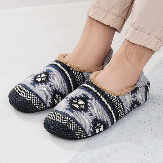 Plusock Plus Size Fuzzy Slipper Socks(2 Pairs)