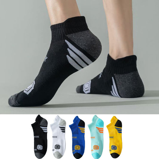 Plusock Plus Size Fashion Ankle Compression Socks(5 Pairs)