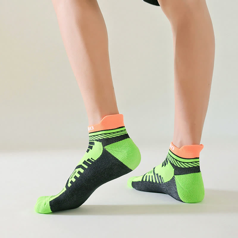Plus Size Ethickened Bright Colors Ankle Compression Socks(5 Pairs)