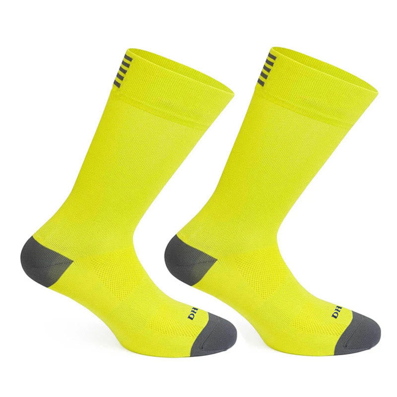 Plus Size Mesh Sports Quarter Compression Socks(4 Pairs)