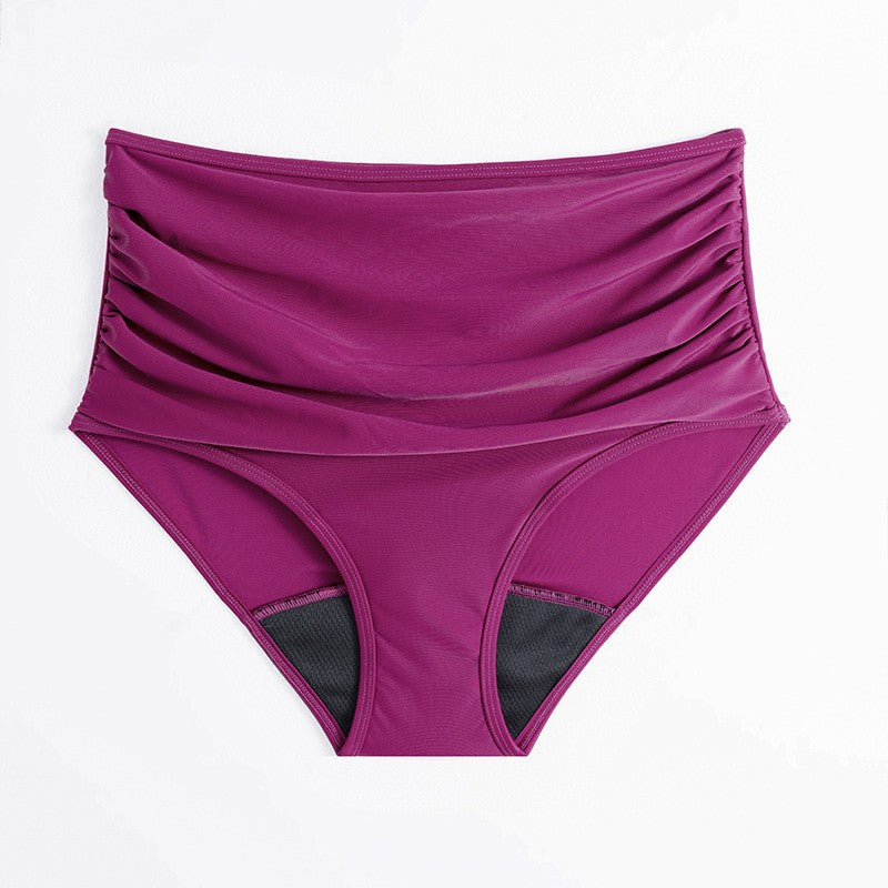 Plusock Triangle High Waist Panty - Purple - 6XL - image 3