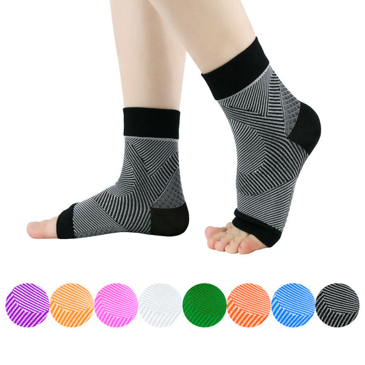 Plusock Stripes Arch Support Pain Relief Ankle Brace