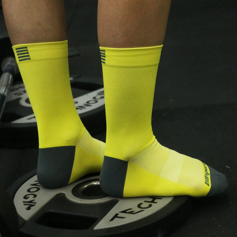 Plus Size Mesh Sports Quarter Compression Socks(4 Pairs)