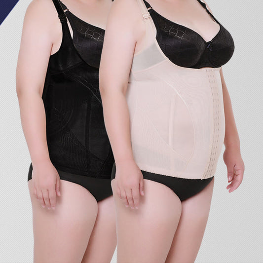 Plusock Plus Size Waist Trainer Corset(2 Packs)