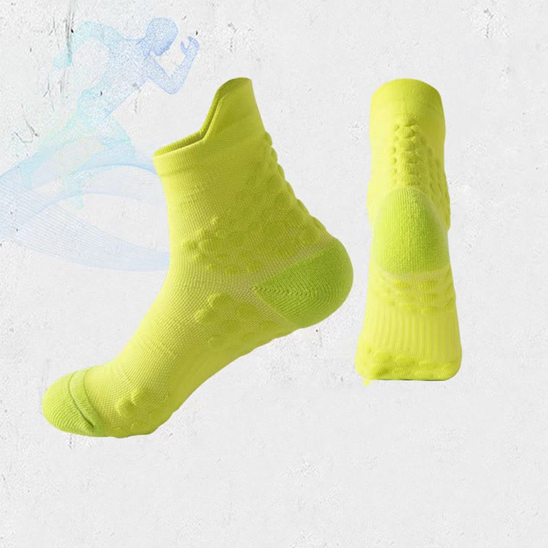 Plus Size Anti Slip Dots Ankle Compression Socks(5 Pairs)