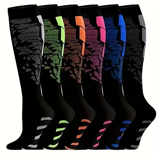 Plusock Irregular Shape Compression Socks(6 Pairs)
