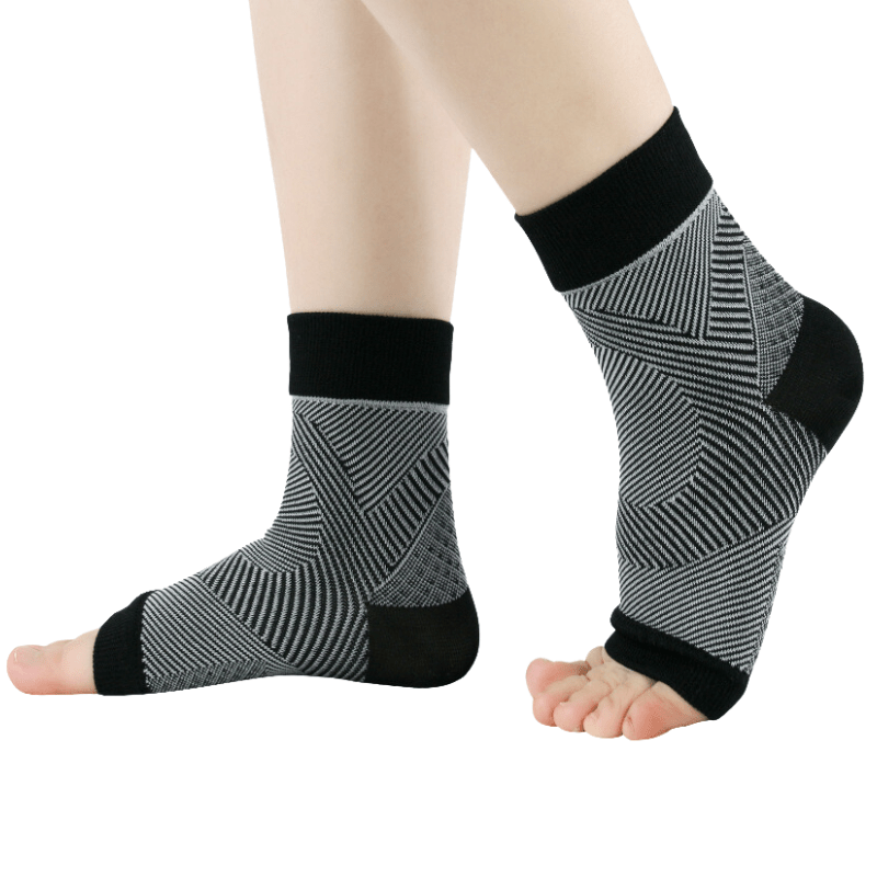 Plusock Stripes Arch Support Pain Relief Ankle Brace