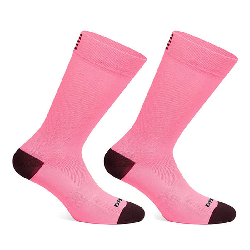 Plus Size Mesh Sports Quarter Compression Socks(4 Pairs)
