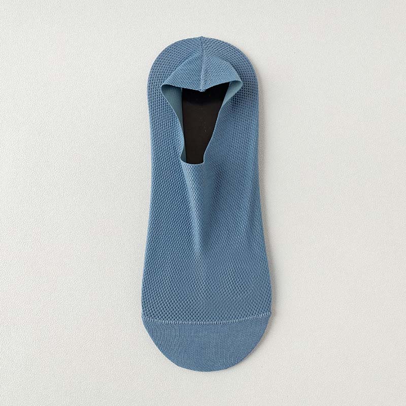 Plus Size Ice Silk Breathable Ankle Socks(3 Pairs)