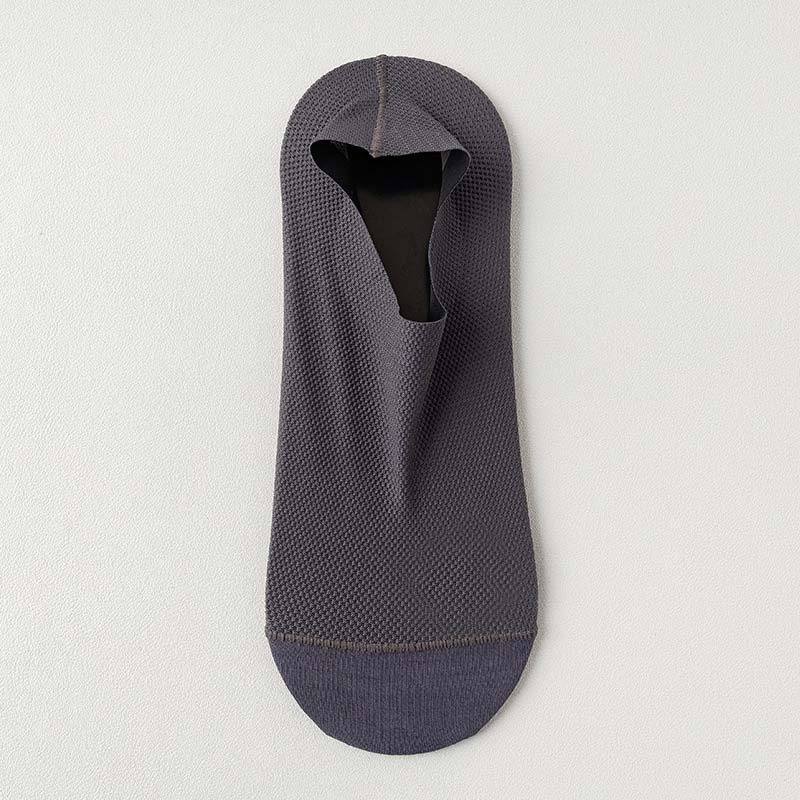 Plus Size Ice Silk Breathable Ankle Socks(3 Pairs)