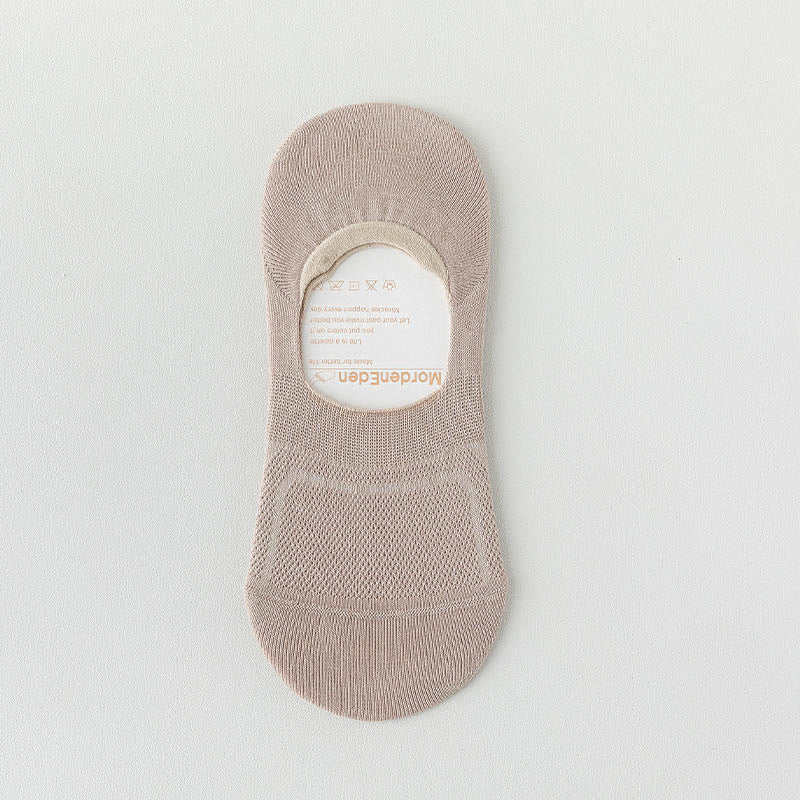 Plus Size Breathable Mesh No Show Socks(8 Pairs)