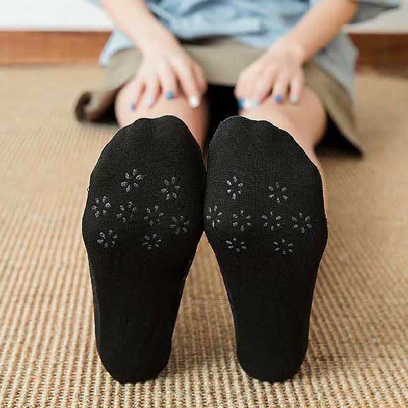 Plus Size Lace No Show Socks(5 Pairs)