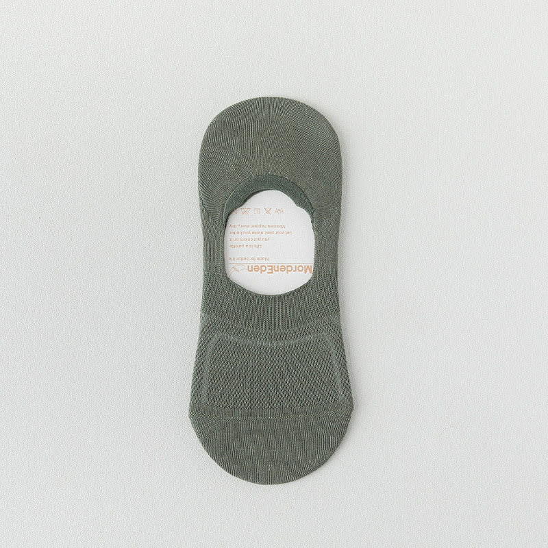 Plus Size Breathable Mesh No Show Socks(8 Pairs)
