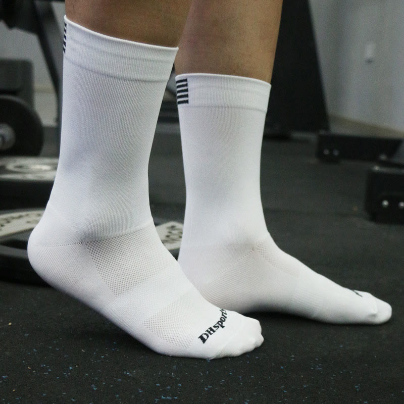 Plus Size Mesh Sports Quarter Compression Socks(4 Pairs)