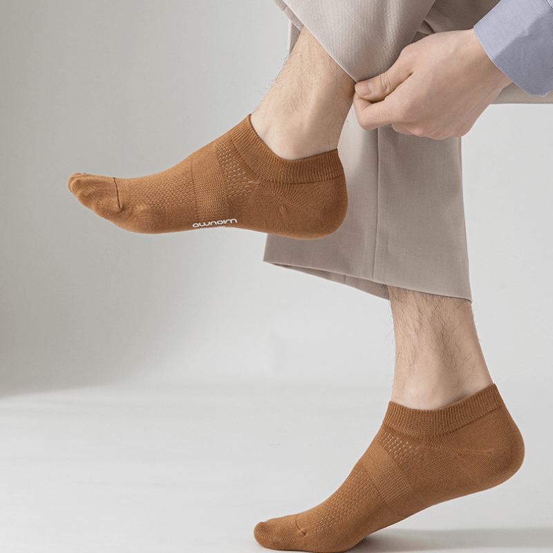 Plus Size Antibacterial Ankle Socks(6 Pairs)