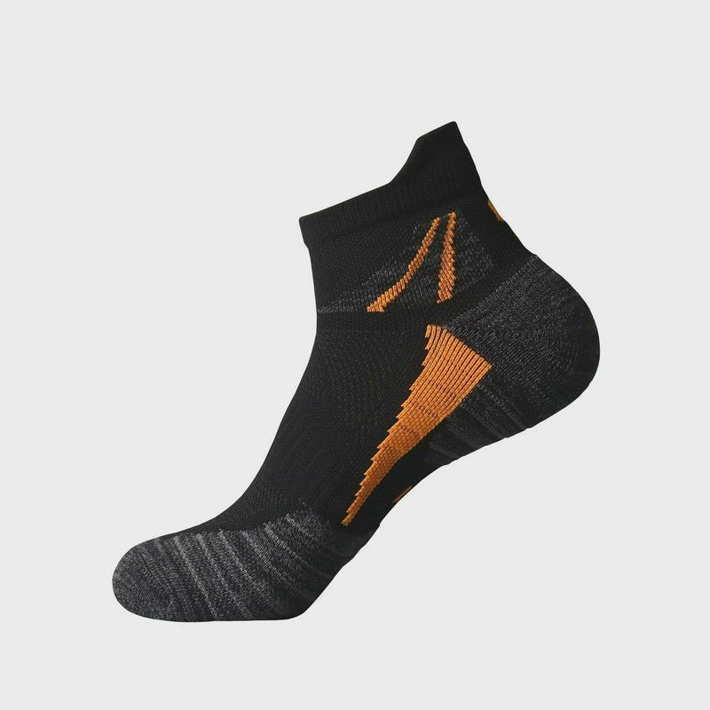 Plusock Active Mesh Cushion Ankle Compression Socks(3 Pairs) - Black - EU39-43(US6-9) - image 5
