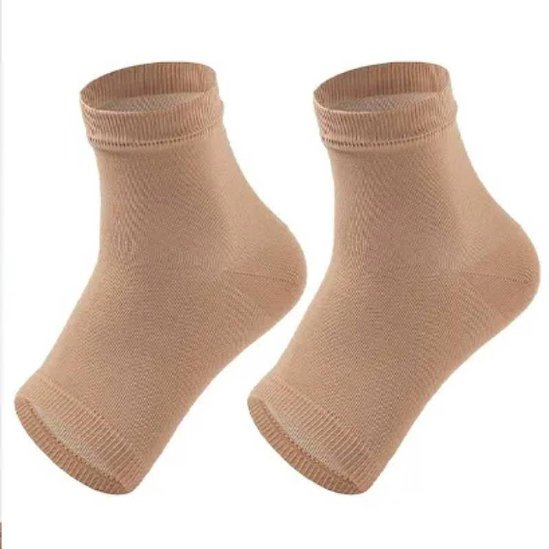 Plusock Everyday Fit Compression Ankle Braces - Nude - EU42-45 (US8.5-11) - image 5