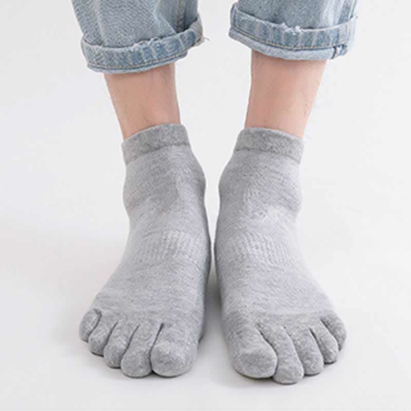 Plus Size Five Toes Antibacterial Alignment Socks(5 Pairs)