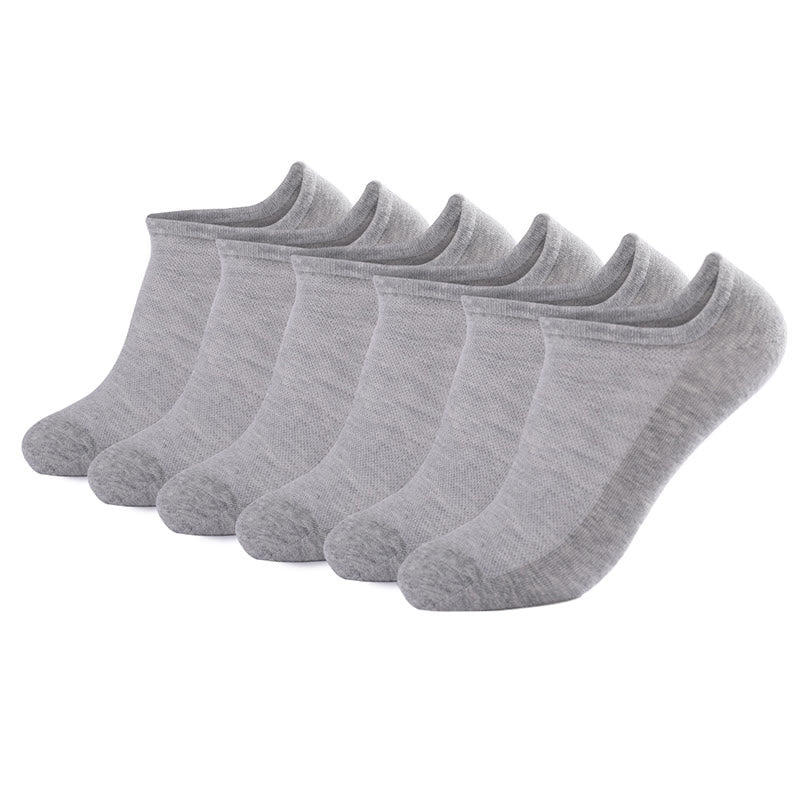 Plus Size Mesh No Show Socks(3 Pairs)