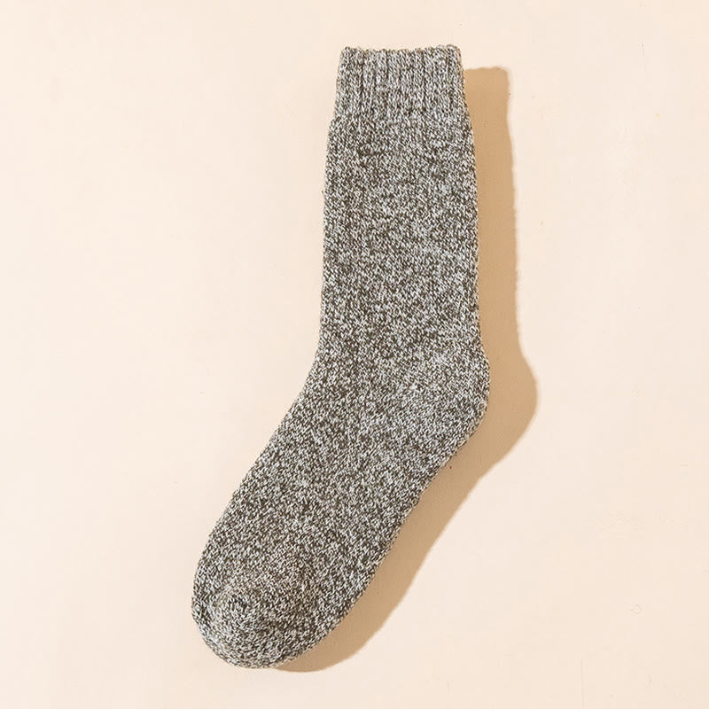 Plus Size Thickened Thermal Quarter Socks(5 Pairs)